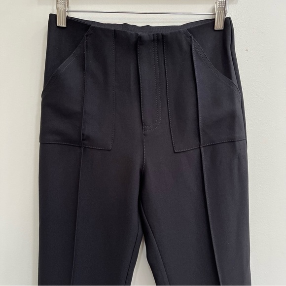 Cinq à Sept Women's Triv Pants Ponte Knit High Waisted Black Skinny Ankle Size 2 - Picture 4 of 12